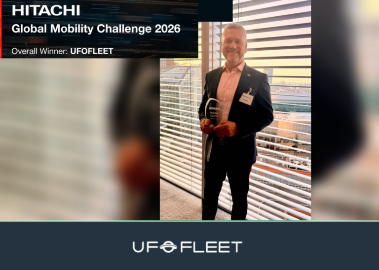 UFOFLEET Wins Hitachi Mobility Startup Challenge 2026